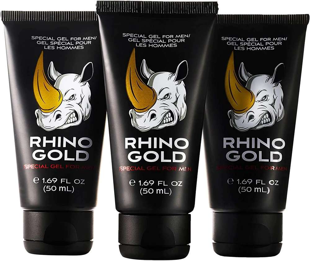 Rhino Gold Gel Συσκευασία